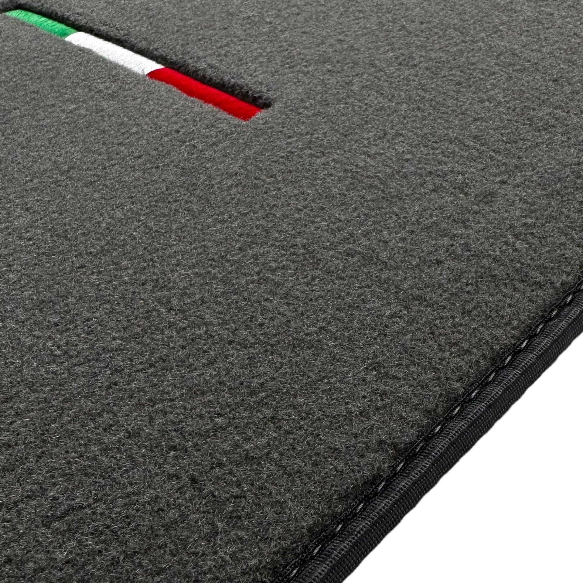 Gray Floor Mats For Ferrari GTC4 Lusso (2016-2023) Italian Edition - AutoWin