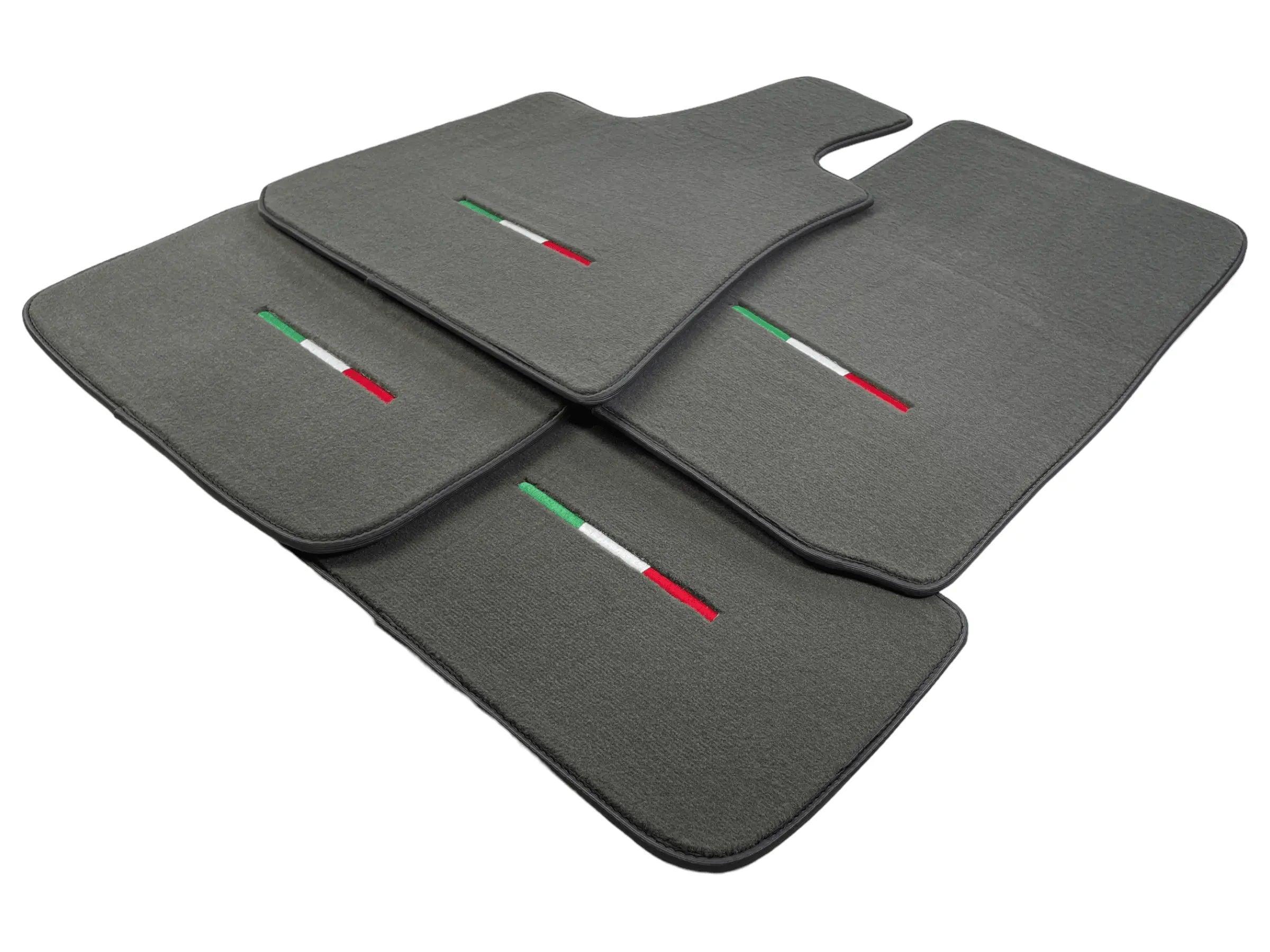 Gray Floor Mats For Maserati Grecale (2023-2024) Italy Edition - AutoWin