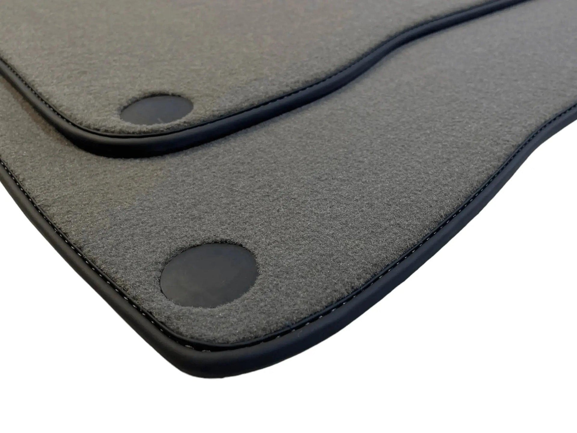 Gray Floor Mats For Mercedes-Benz R170 (1998-2000) Black Trim - AutoWin