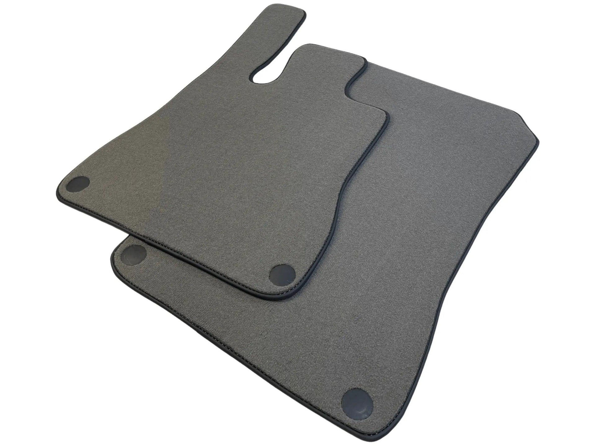 Gray Floor Mats For Mercedes-Benz SL R232 (2022-2023) Black Trim - AutoWin