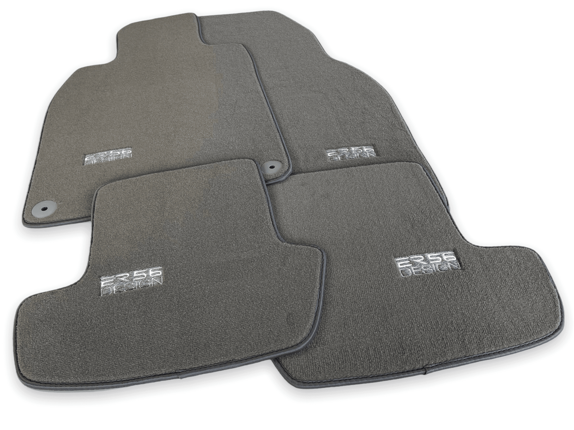 Gray Floor Mats for Porsche Cayenne (2010-2018) | ER56 Design - AutoWin