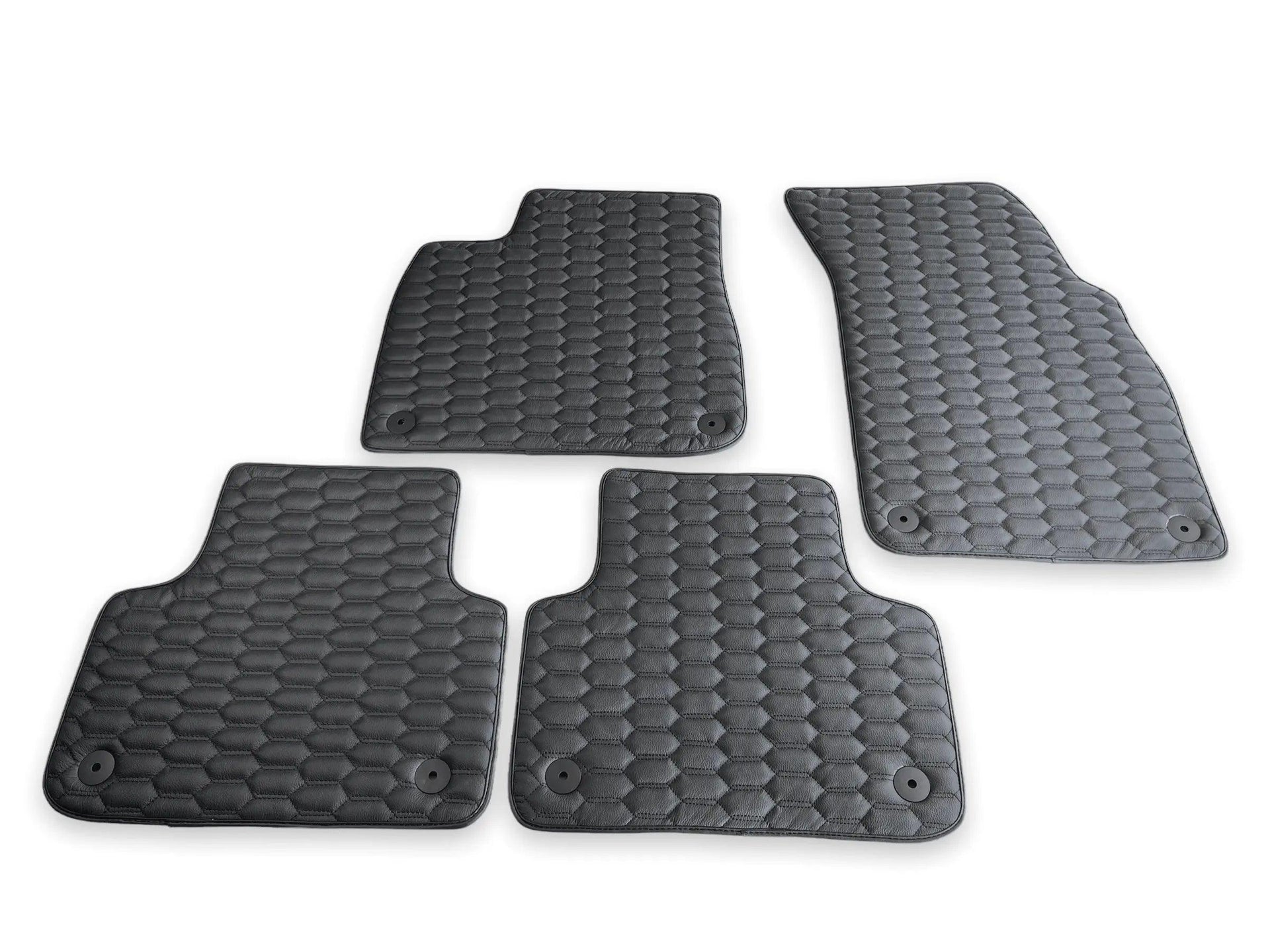 Leather Floor Mats for Bentley Flying Spur (2005-2013) - AutoWin