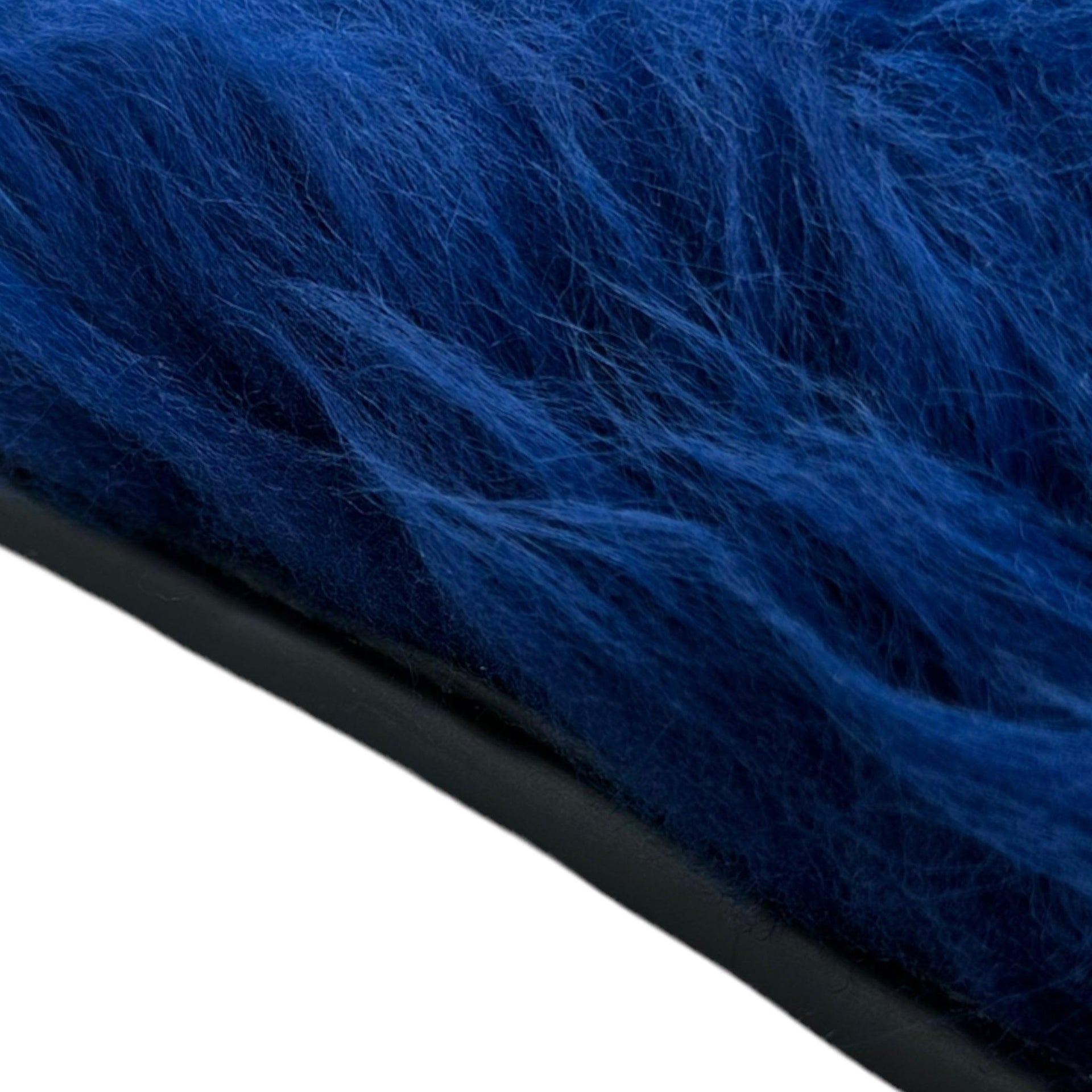 Navy Blue Sheepskin Floor Mats for Rolls Royce Spectre (2023-2024) | ER56 Design - AutoWin