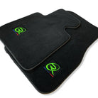 Black Floor Mats For BMW 7 Series E65 Tailored Set Perfect Fit - AutoWin