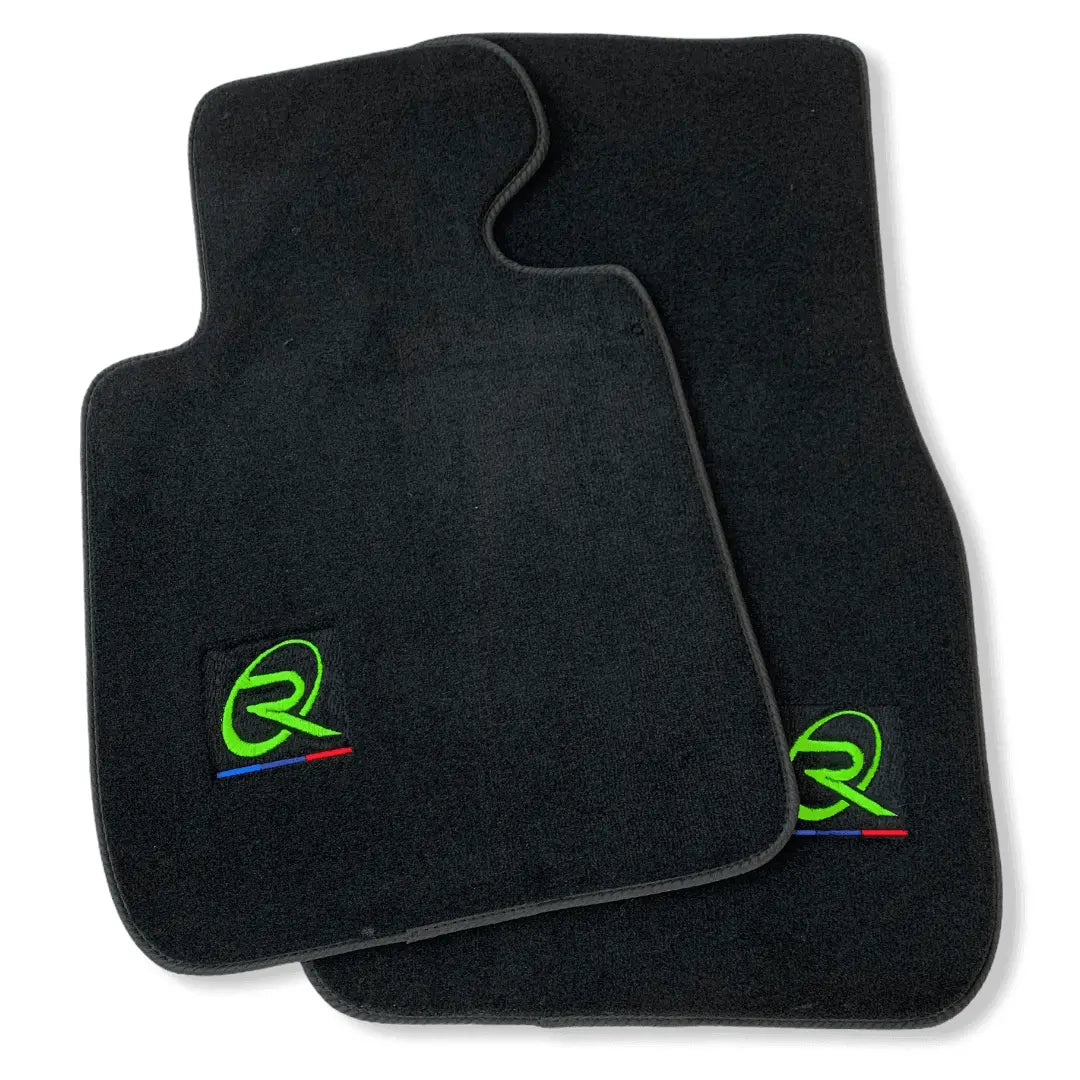 Black Floor Mats For BMW M3 Series F80 Tailored Set Perfect Fit - AutoWin