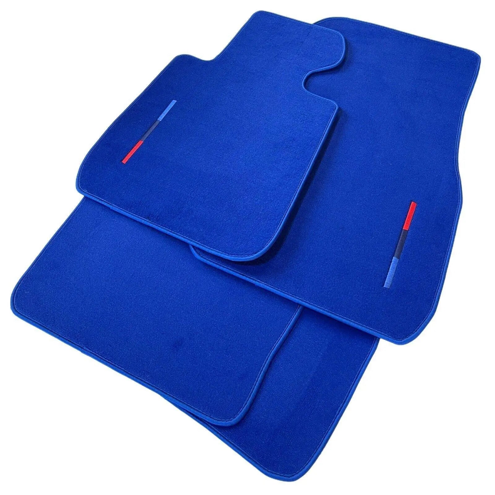 Blue Floor Mats For BMW 8 Series G14 With M Package - AutoWin