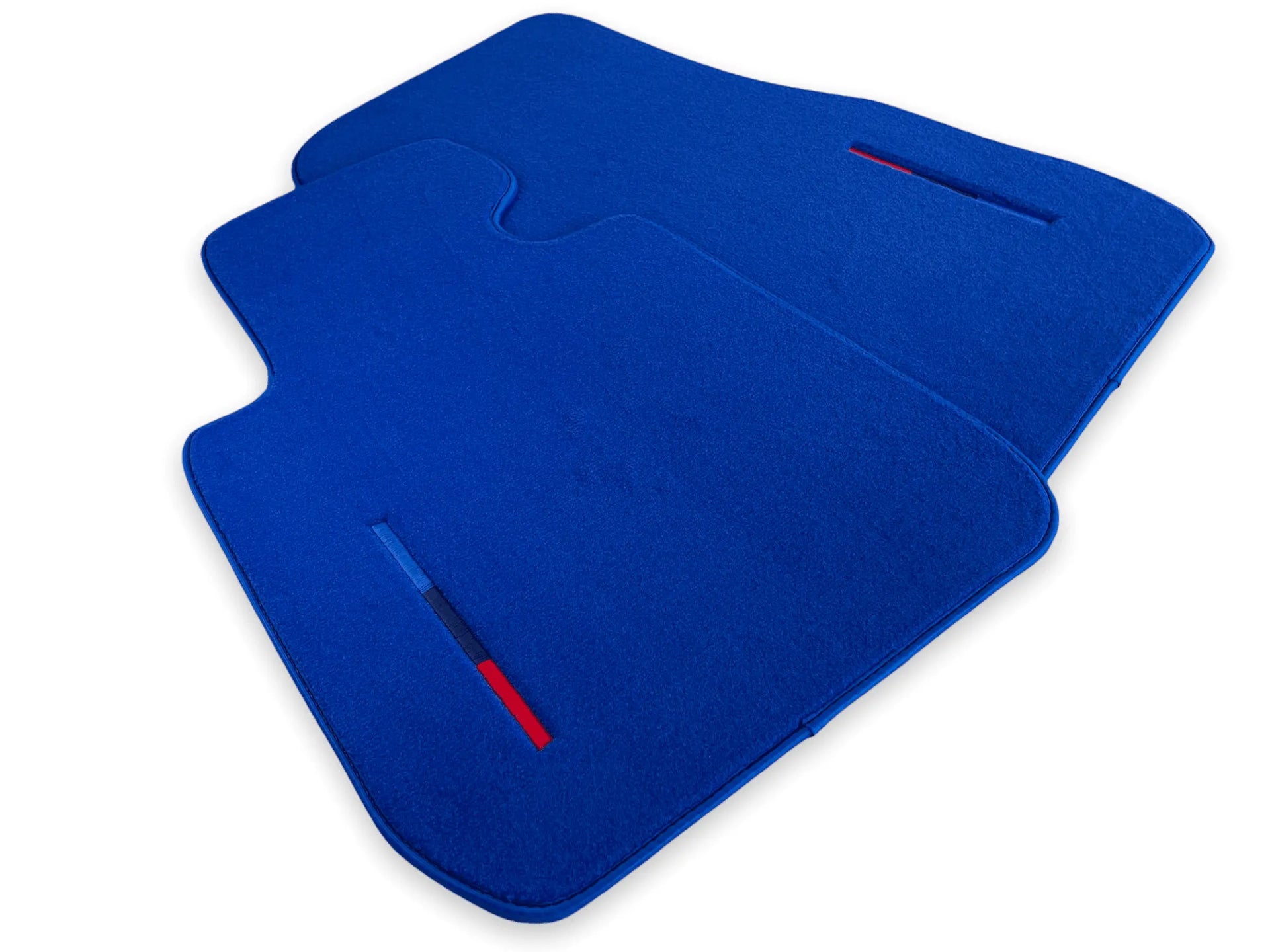 Blue Floor Mats For BMW M3 F80 Series With M Package - AutoWin