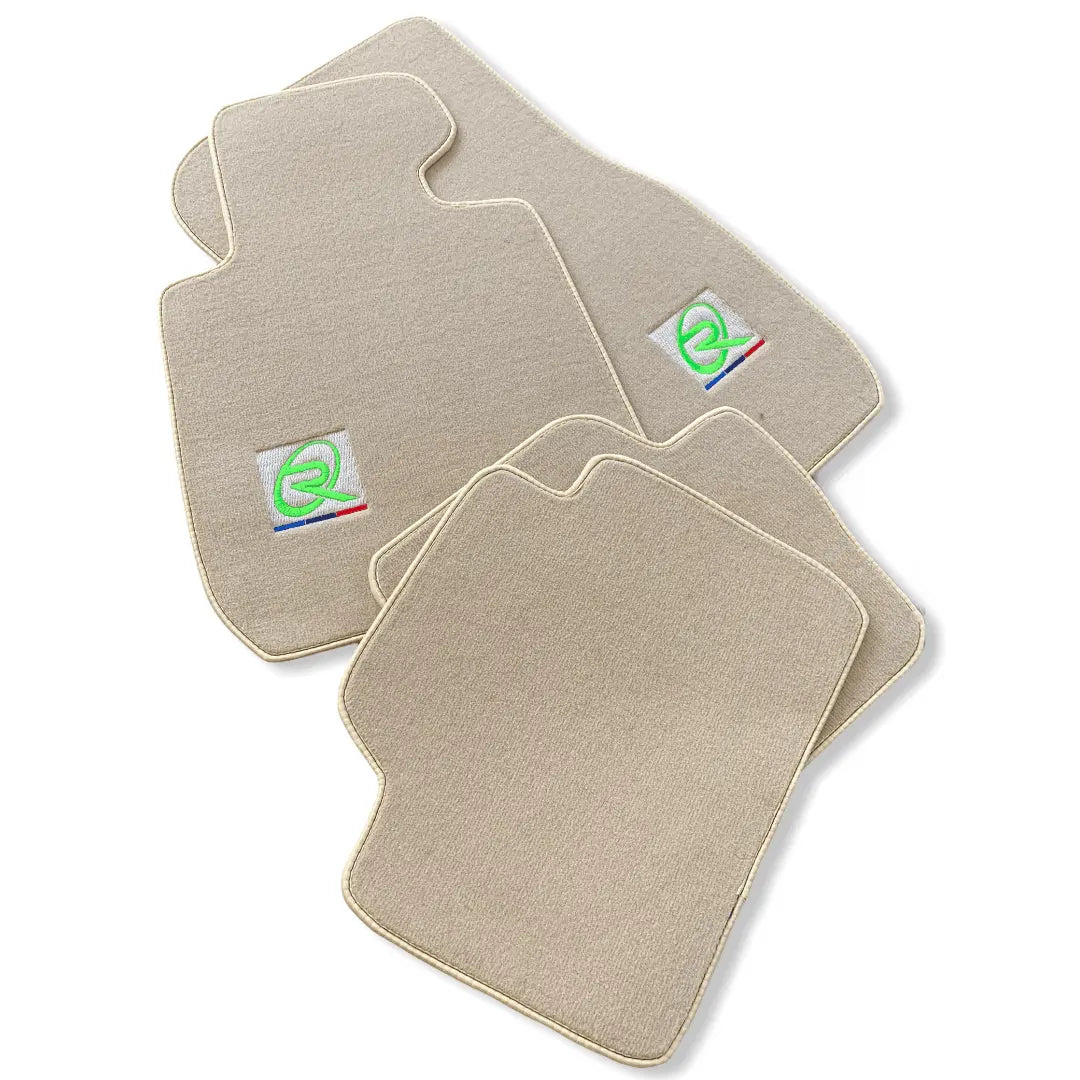 Floor Mats For BMW 1 Series E82 Beige Tailored Set Perfect Fit - AutoWin