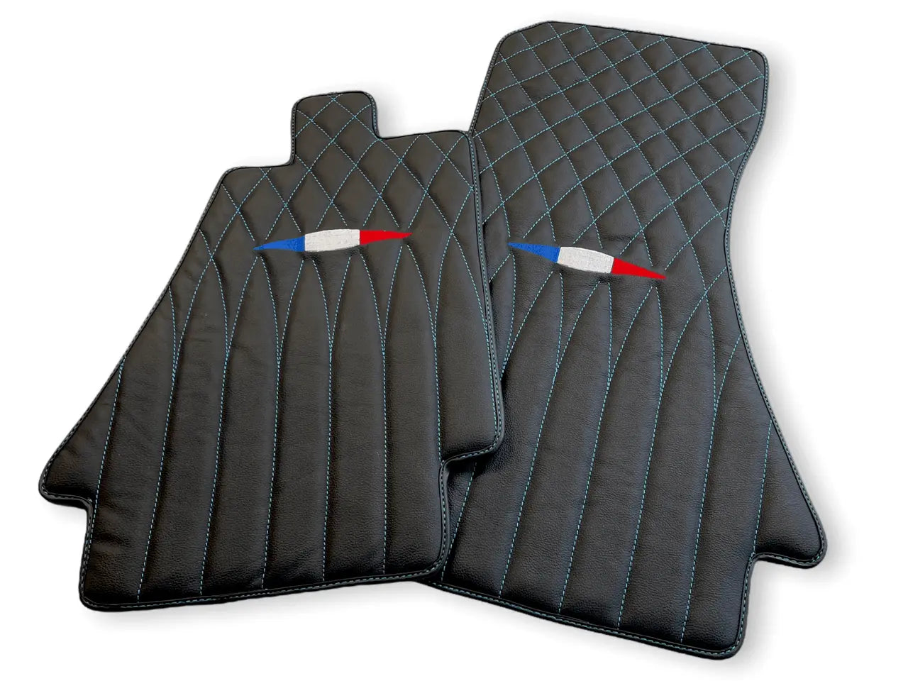 Floor Mats For Bugatti Chiron Leather Limited Edition - AutoWin