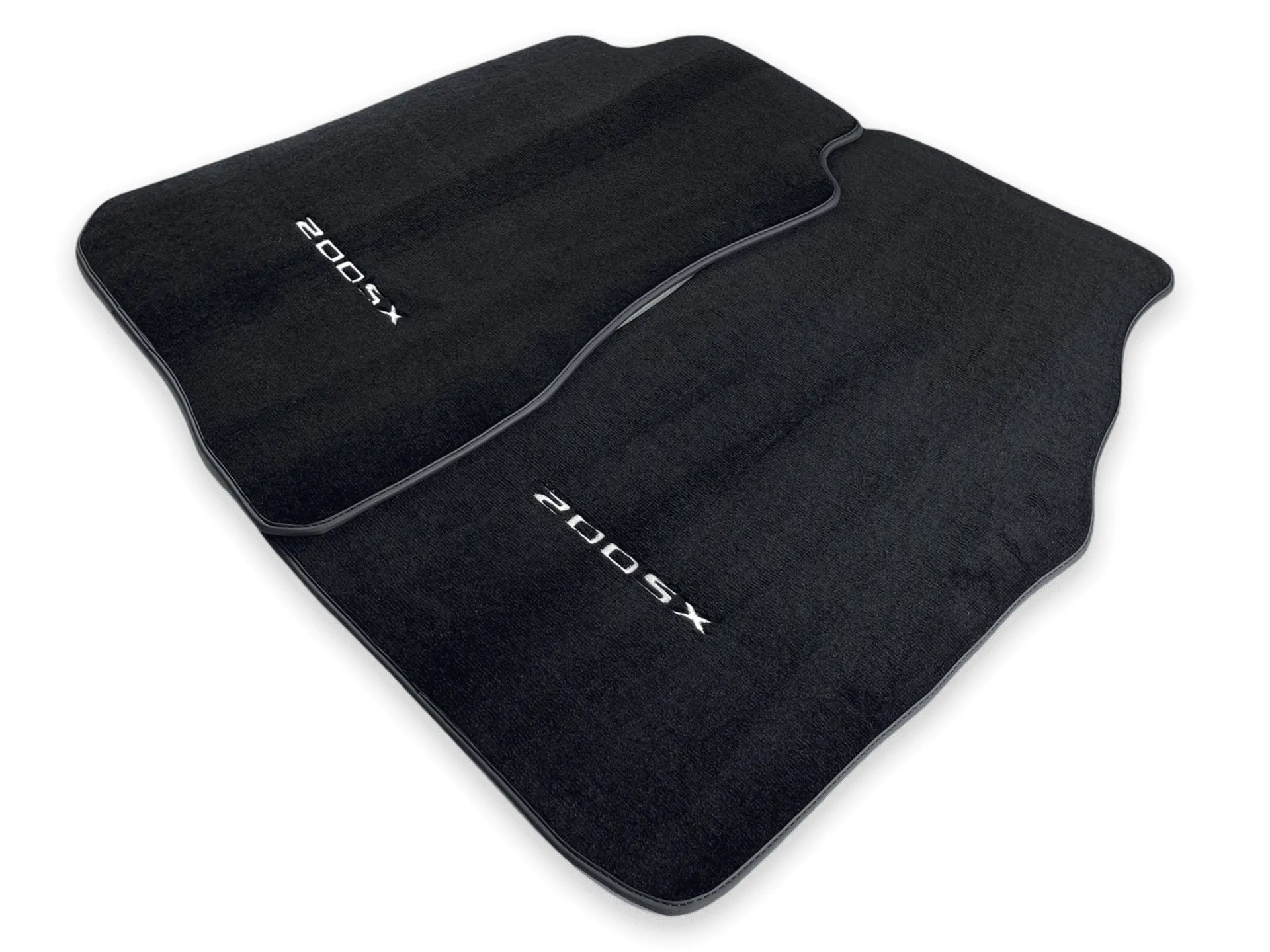 Floor Mats For Nissan 200 SX (1989-1994) Tailored Black Carpets - AutoWin
