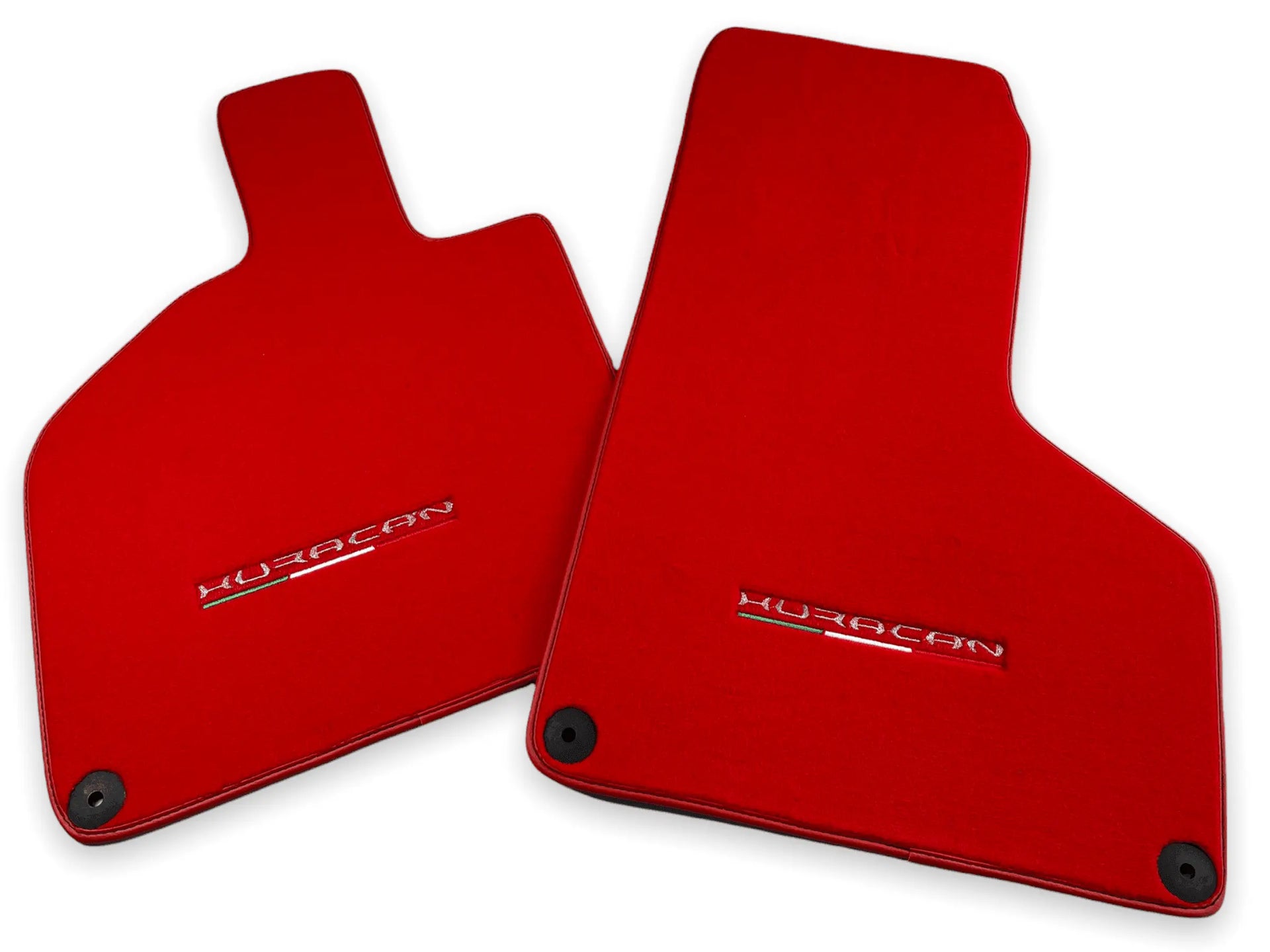 Floor Mats for Lamborghini Huracan Red Color - AutoWin