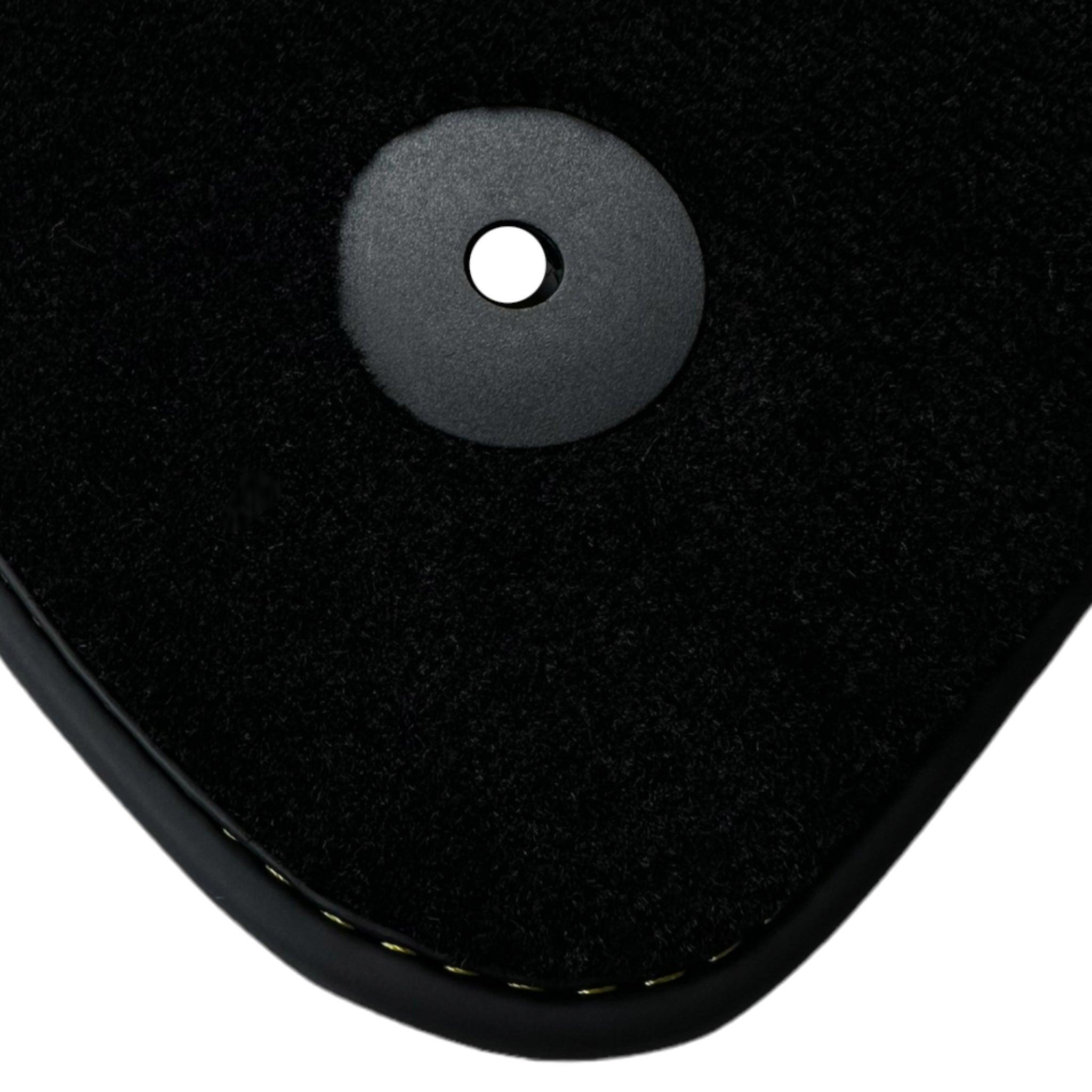 Black Floor Mats for Audi A4 - B8 Allroad Quattro (2008-2015) | Fighter Jet Edition - AutoWin