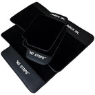 Black Floor Mats For BMW 4 Series F32 No Steps Edition - AutoWin