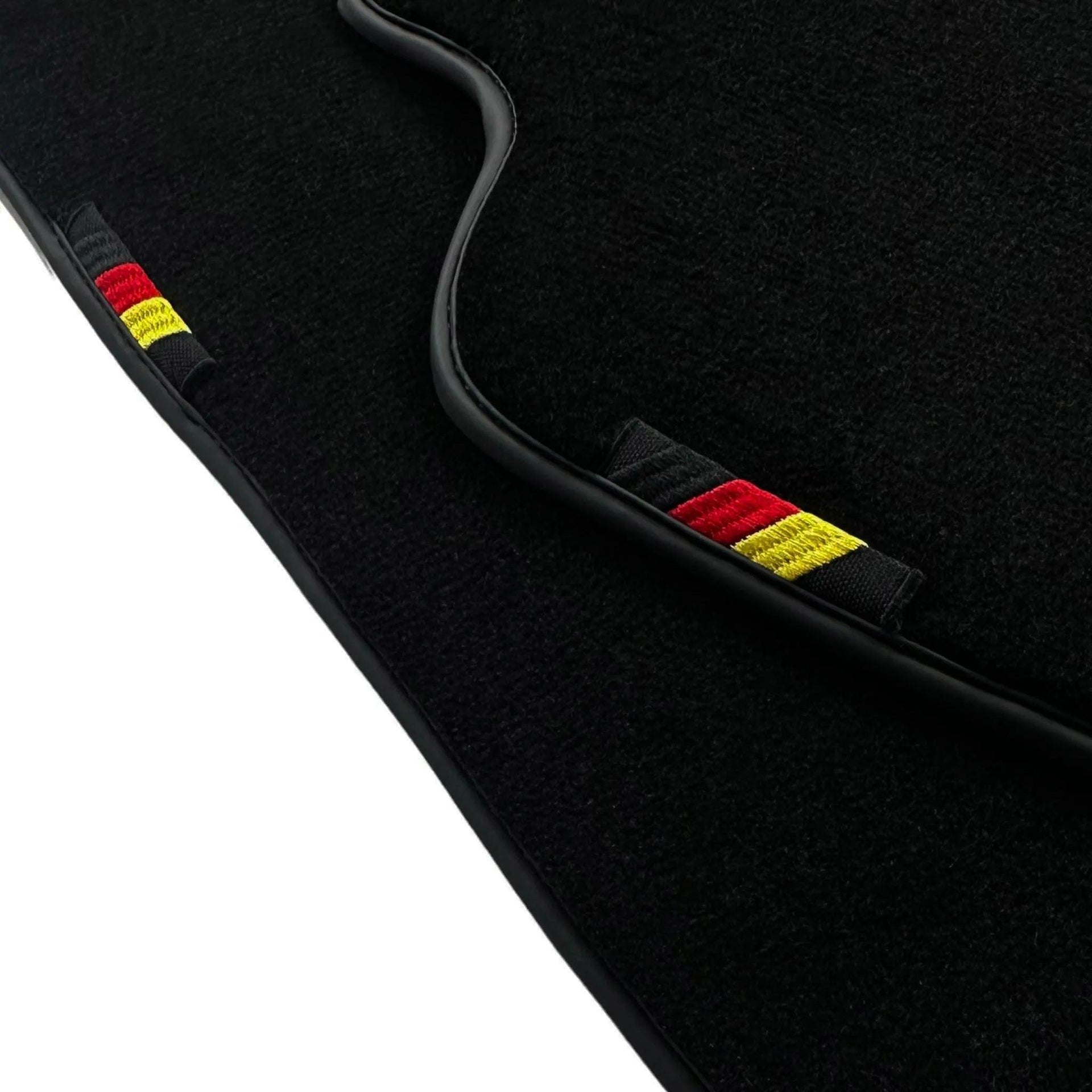 Black Floor Mats For BMW 5 Series E60 Germany Edition - AutoWin
