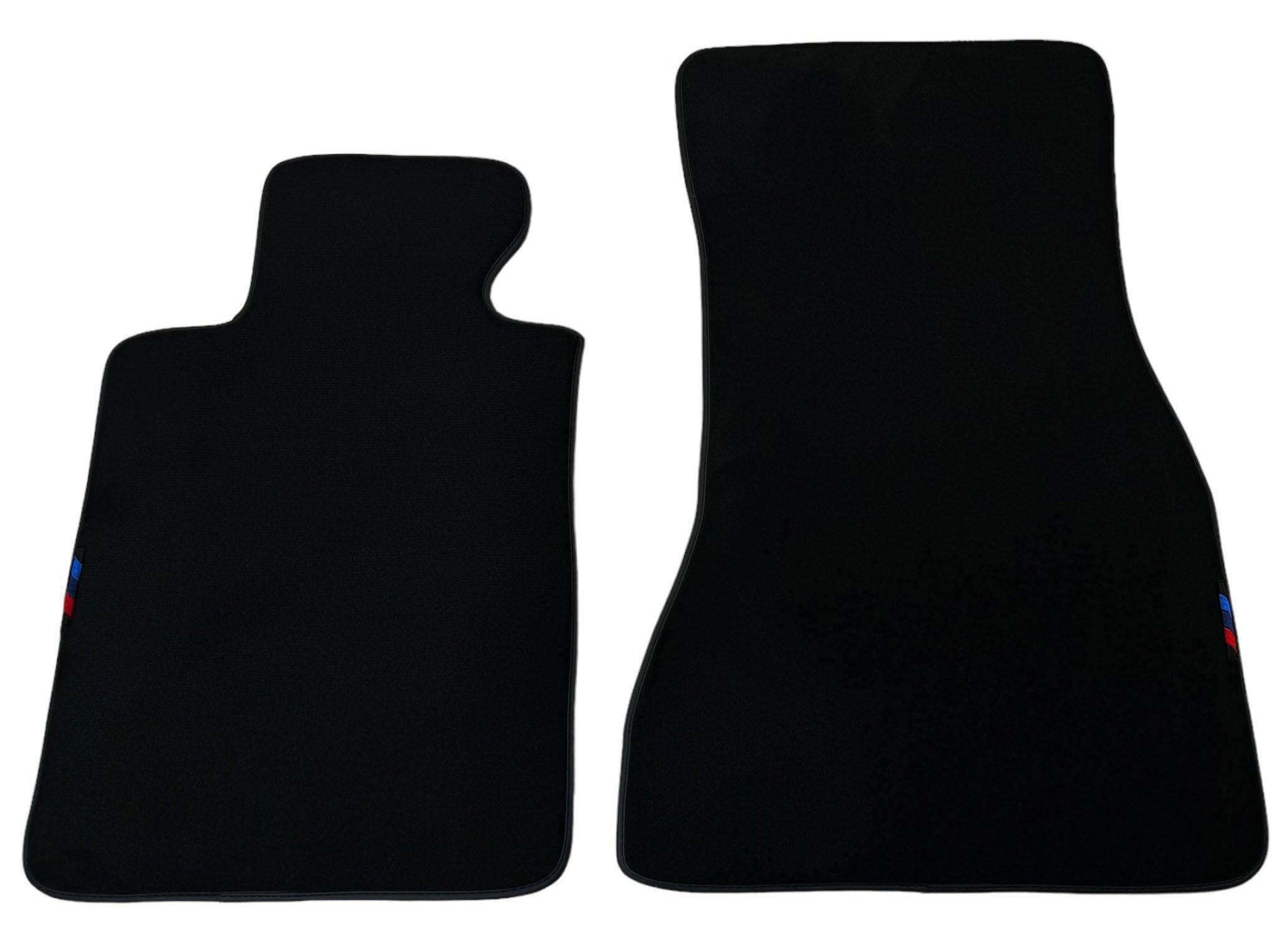 Black Floor Mats For BMW 5 Series E60 | Black Trim - AutoWin