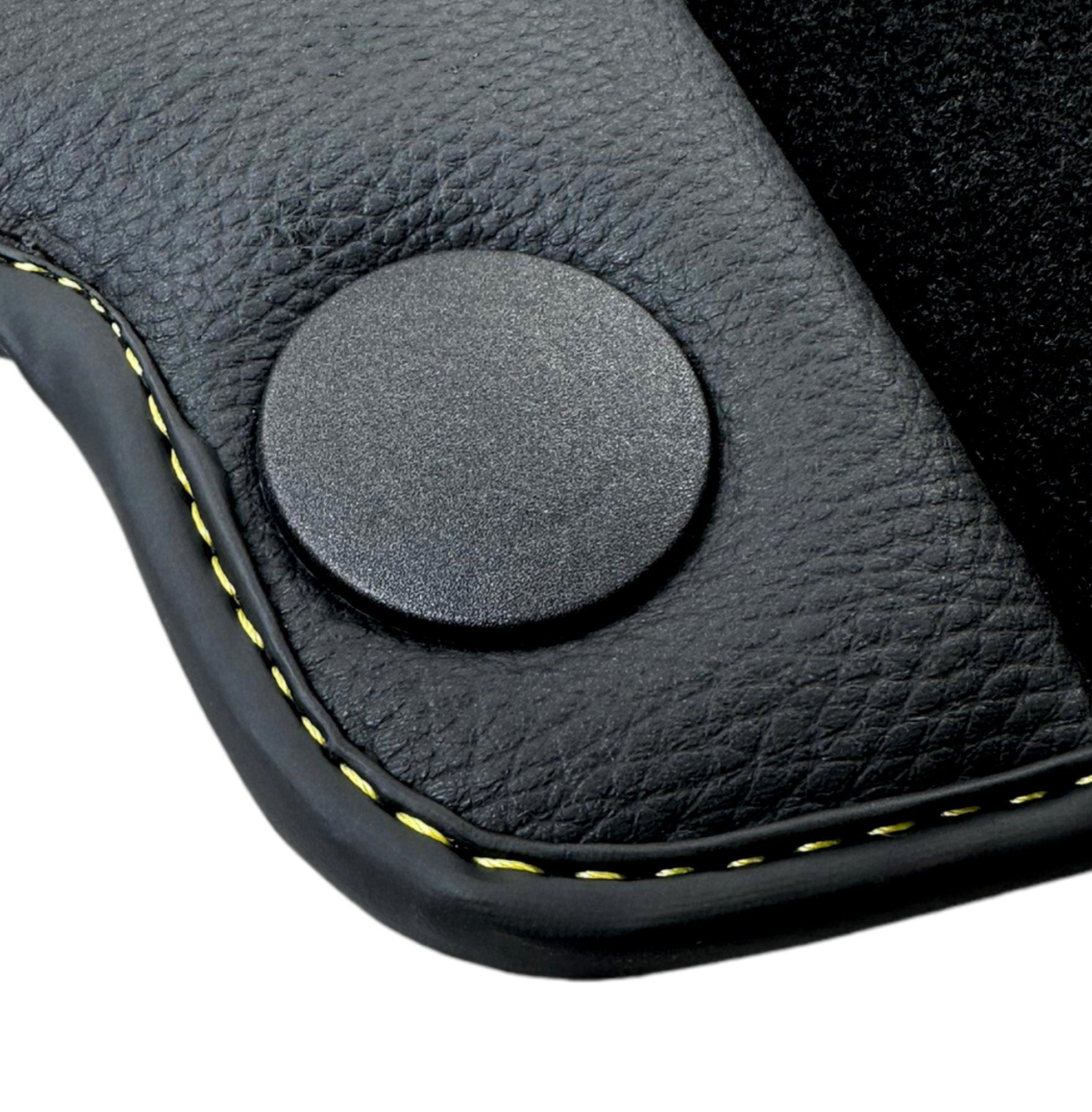 Black Floor Mats For Mercedes Benz B-Class T245 (2005-2011) | Fighter Jet Edition - AutoWin