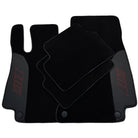 Black Floor Mats For Mercedes Benz E-Class W211 Sedan 4Matic (2002-2009) | AutoWin Edition - AutoWin