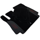 Black Floor Mats For Mercedes Benz E-Class W211 Sedan 4Matic (2002-2009) | AutoWin Edition - AutoWin