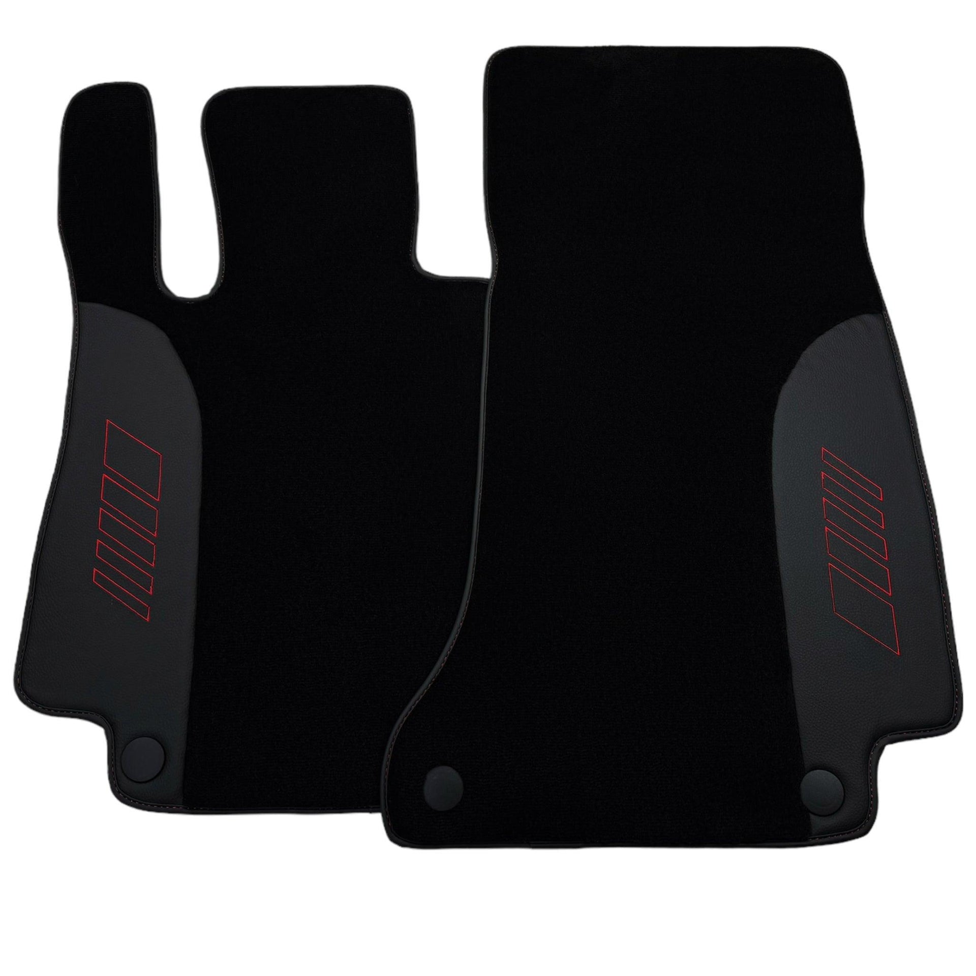 Black Floor Mats For Mercedes Benz M-Class W163 (1997-2005) | AutoWin Edition - AutoWin