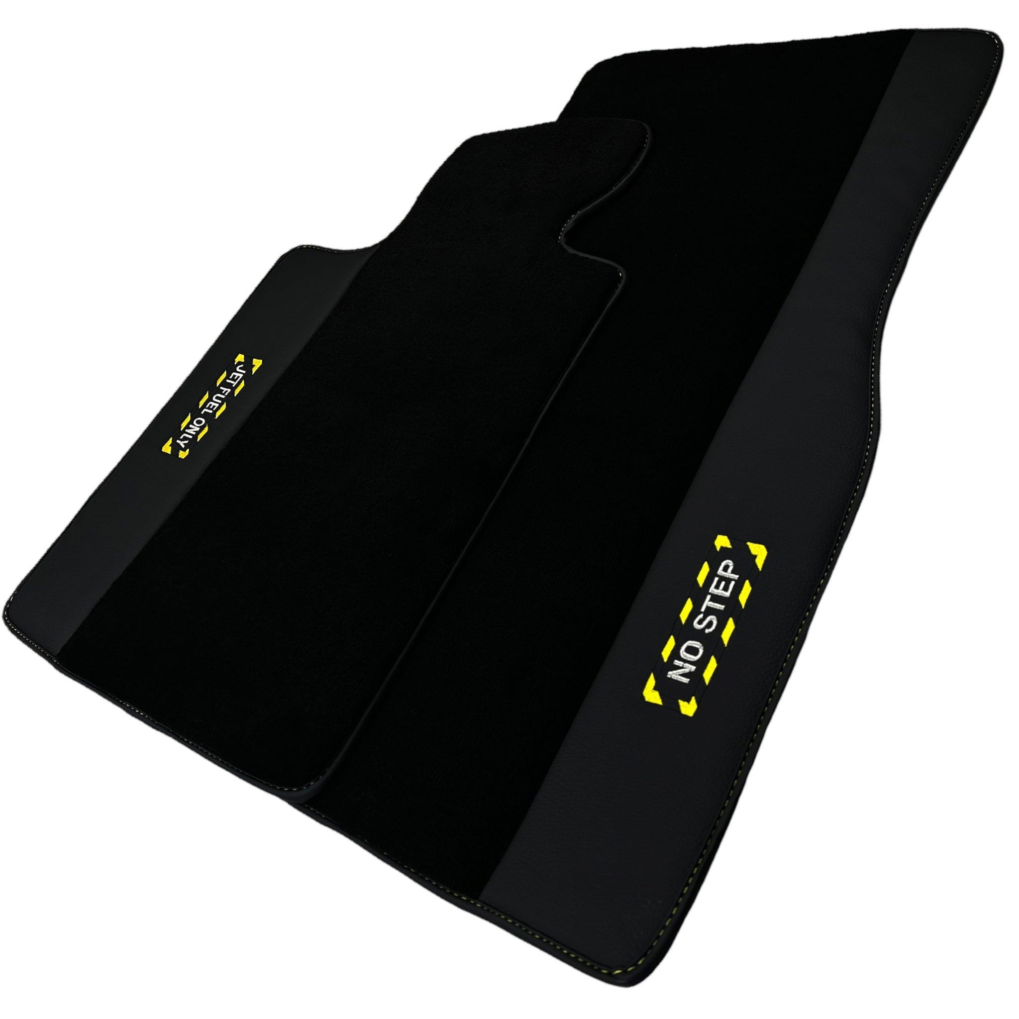 Black Mats For BMW 6 Series E24 Coupe | Fighter Jet Edition - AutoWin