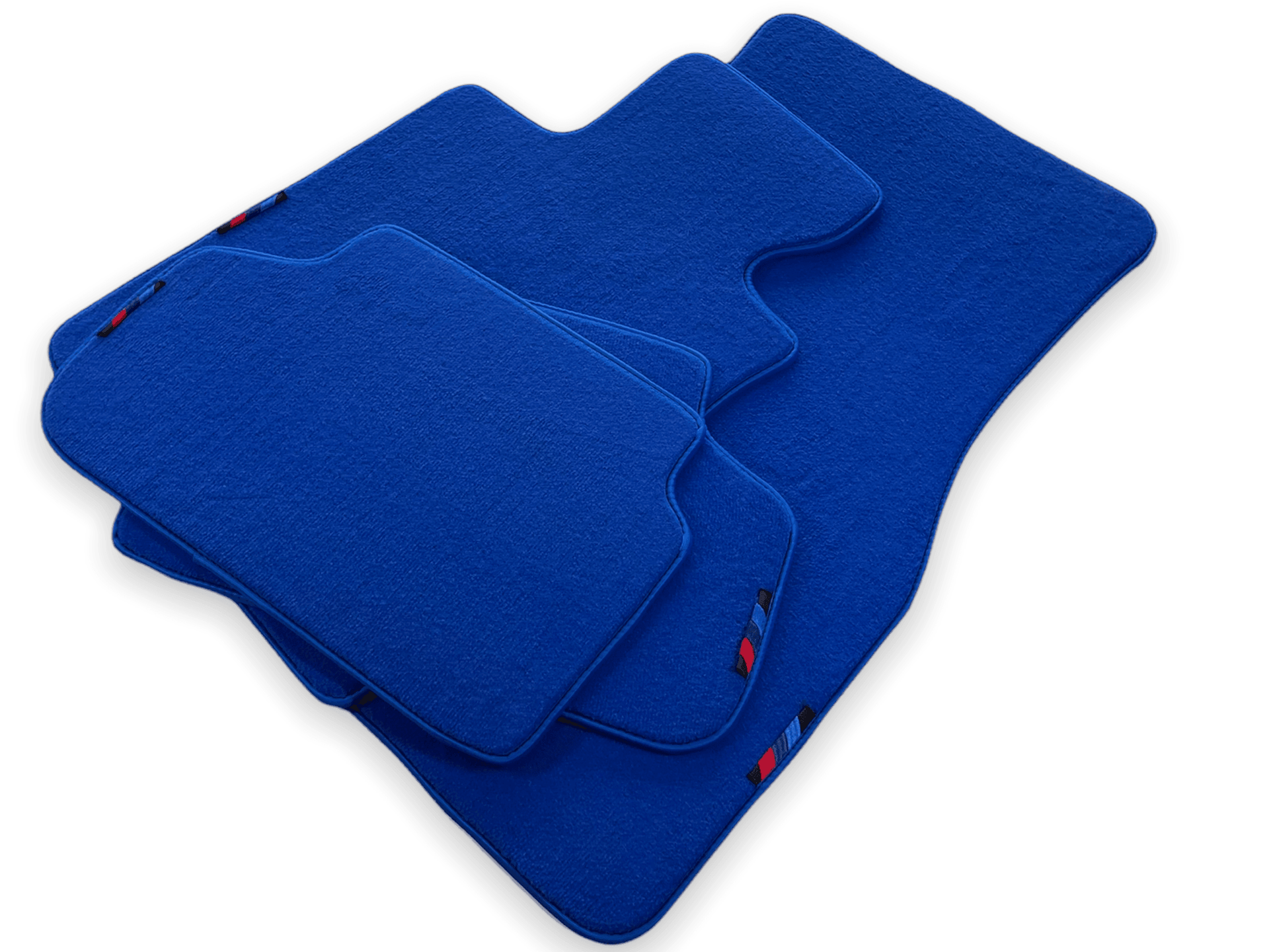 Blue Floor Mats For BMW 7 Series F01 With M Package - AutoWin