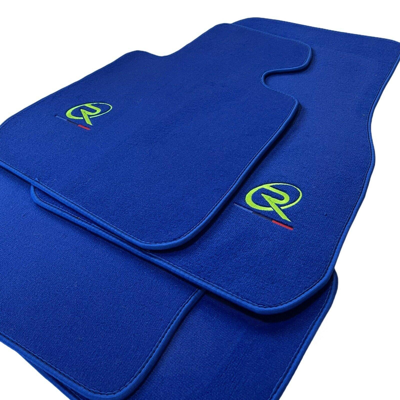 Blue Mats For BMW 6 Series F13 2-door Coupe Tailored Set Perfect Fit - AutoWin