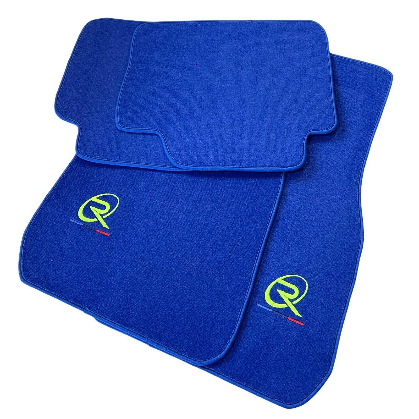 Blue Mats For BMW M6 E63 Coupe Tailored Set Perfect Fit - AutoWin