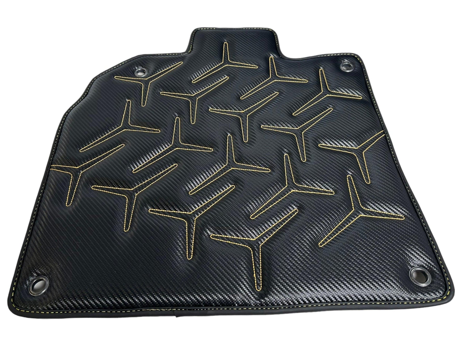 Carbon Leather Floor Mats for Lamborghini Aventador SV - AutoWin