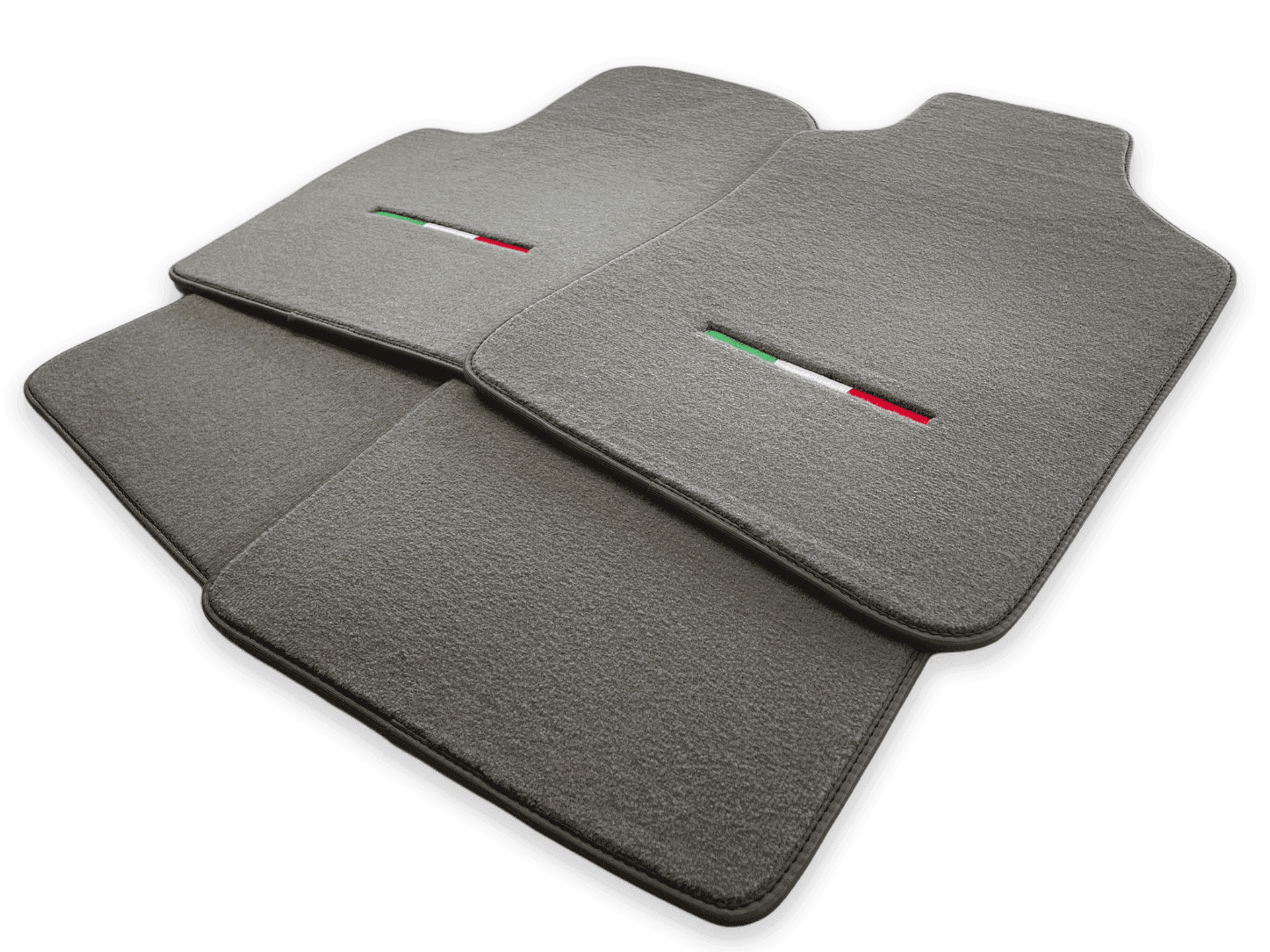 Gray Floor Mats for Fiat Punto Evo (2009-2012) 5 Doors - AutoWin