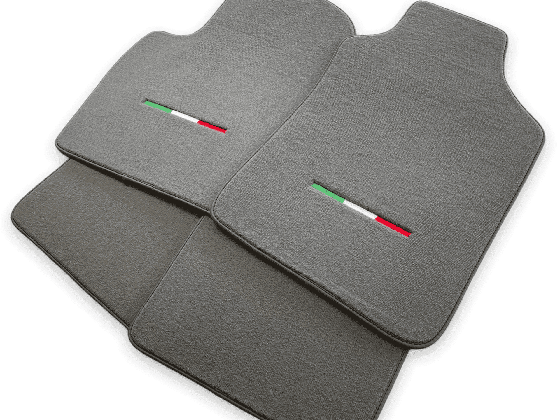 Gray Floor Mats for Fiat Punto Evo (2009-2012) 5 Doors - AutoWin