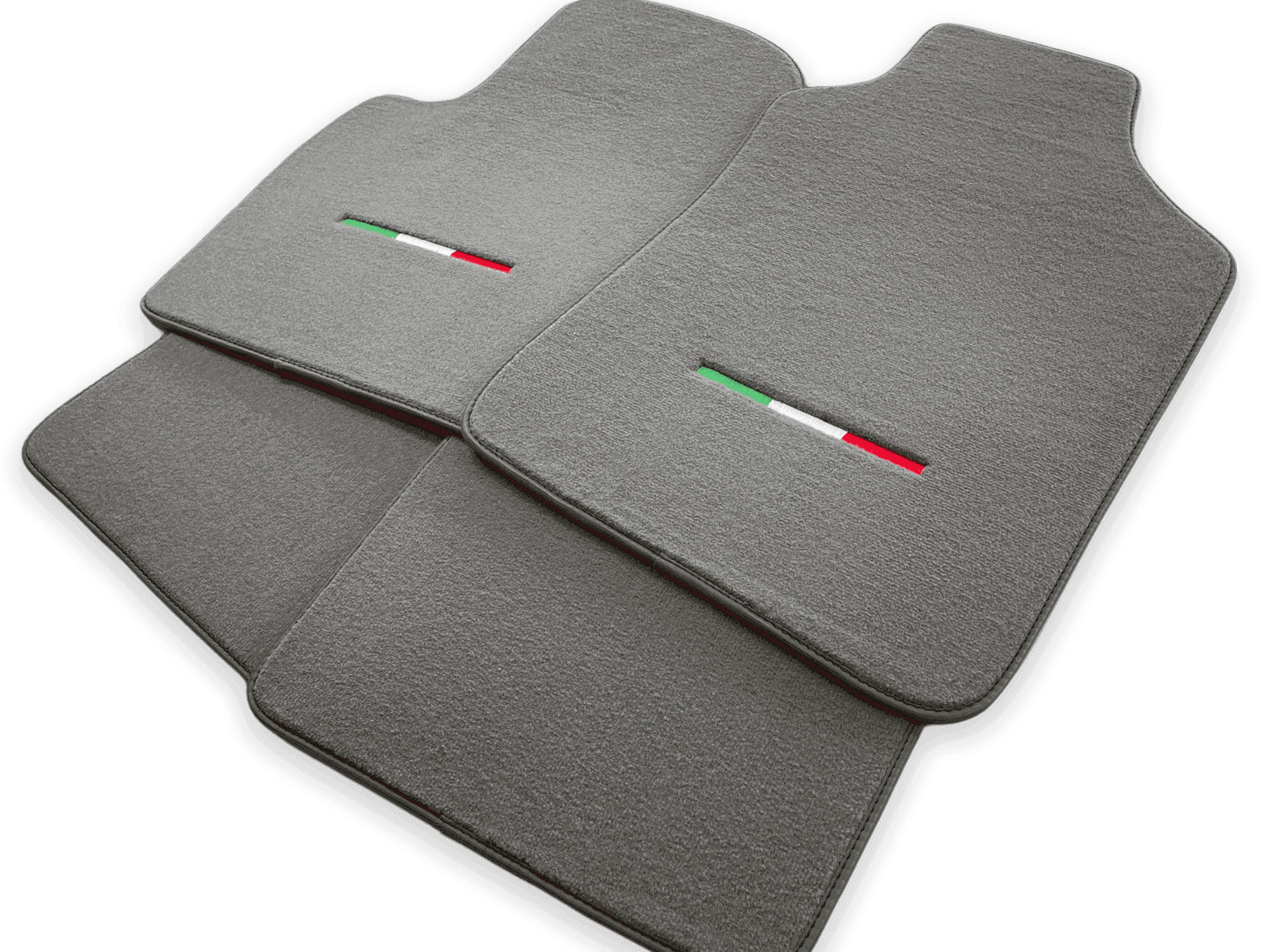 Gray Floor Mats for Fiat Punto Evo (2009-2012) 5 Doors - AutoWin