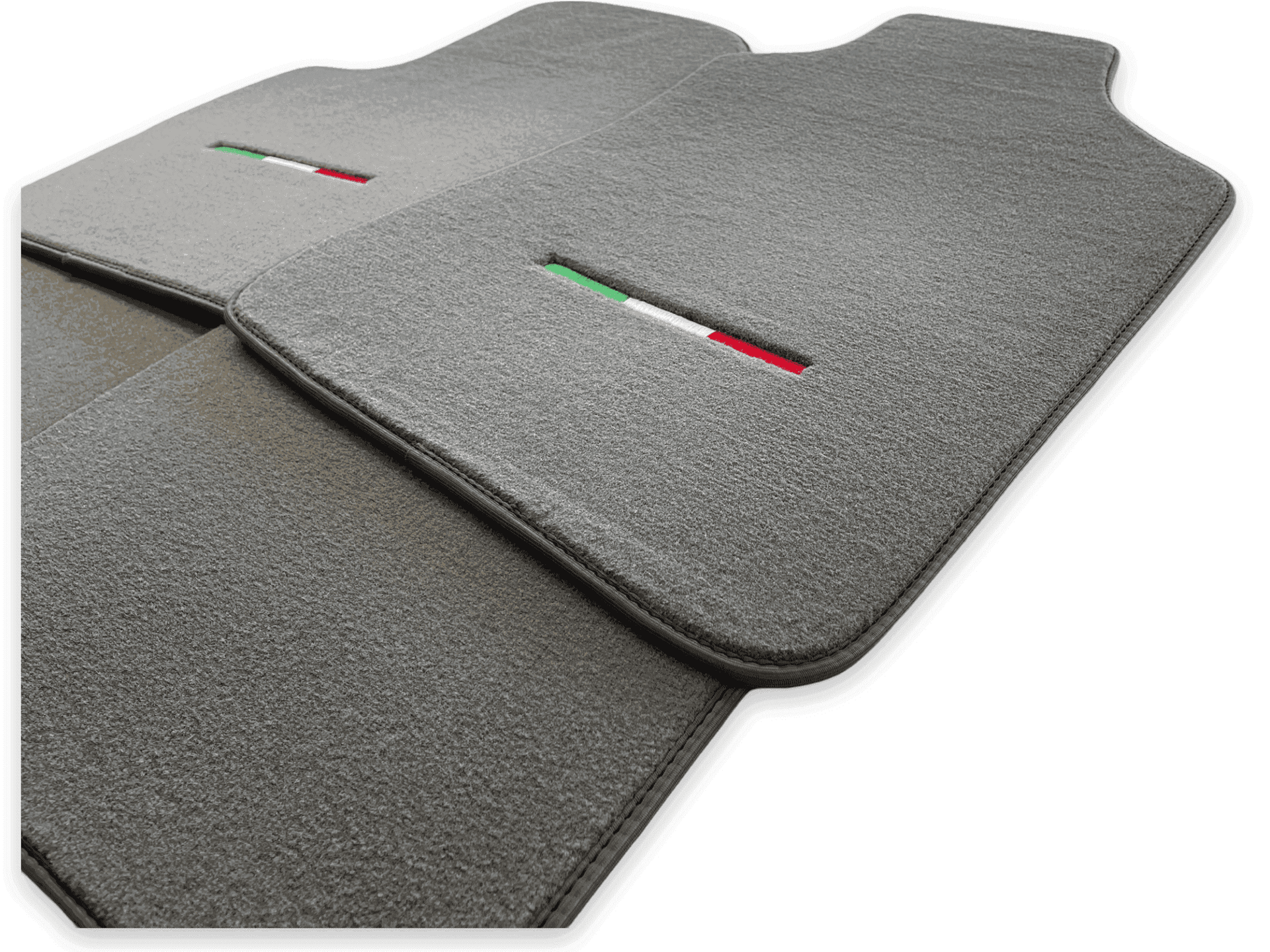 Gray Floor Mats for Fiat Punto Evo (2009-2012) 5 Doors - AutoWin