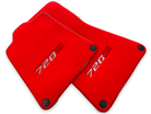 Floor Mats For McLaren 720S Red Tailored Carpets Set AutoWin - AutoWin