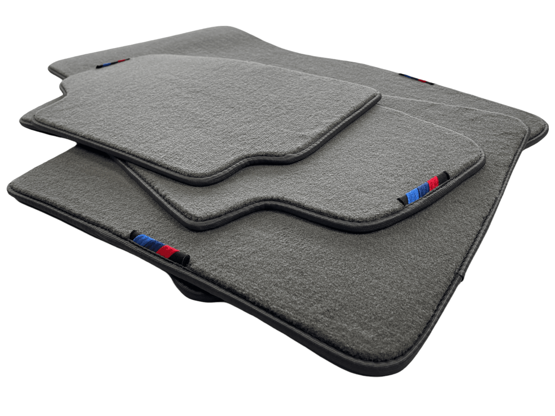 Gray Floor Mats For BMW M5 Series F90 With M Package AutoWin Brand - AutoWin