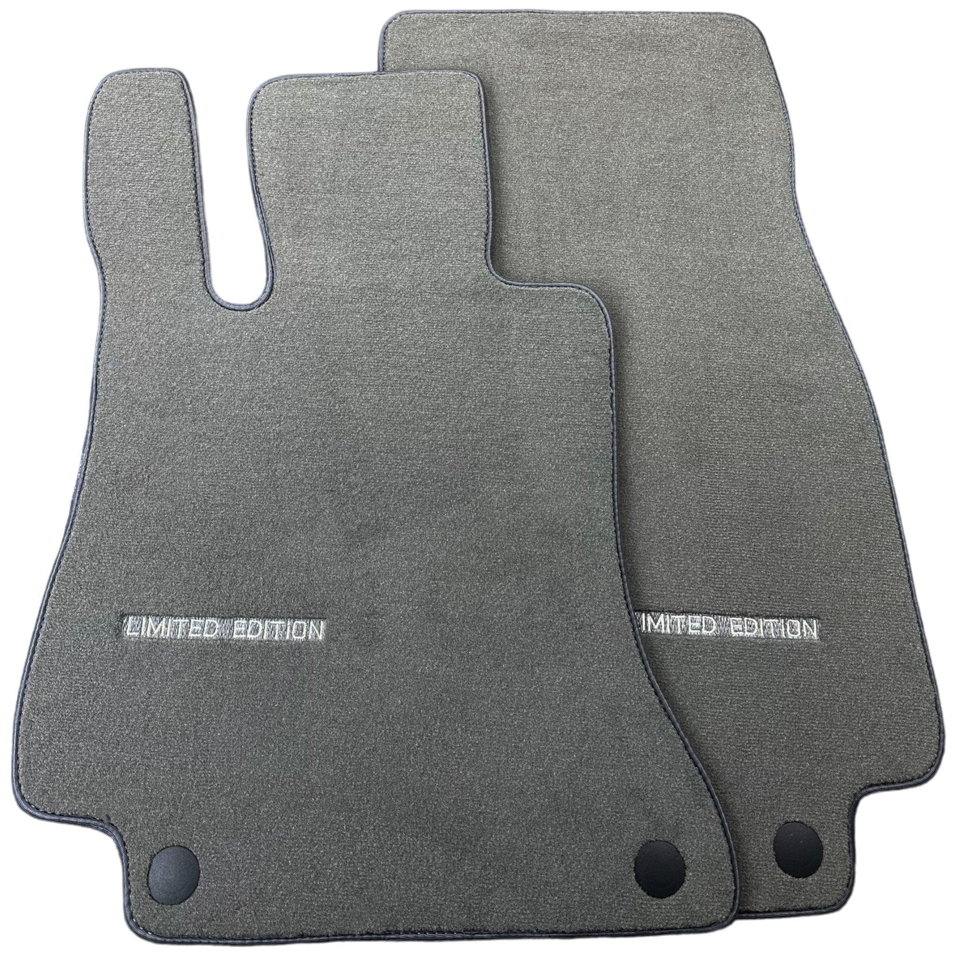 Gray Floor Mats For Mercedes Benz A-Class W176 (2012-2018) | Limited Edition - AutoWin