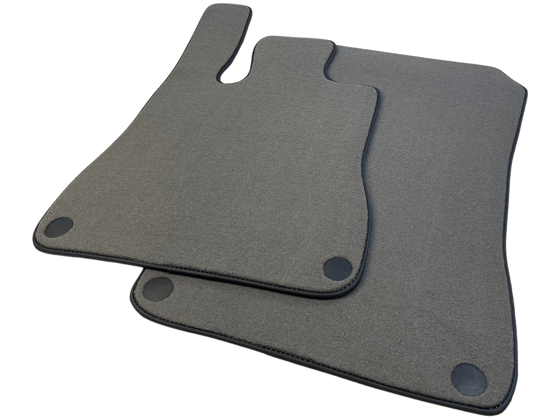 Gray Floor Mats For Mercedes-Benz SL R231 2012–2020 Black Trim - AutoWin
