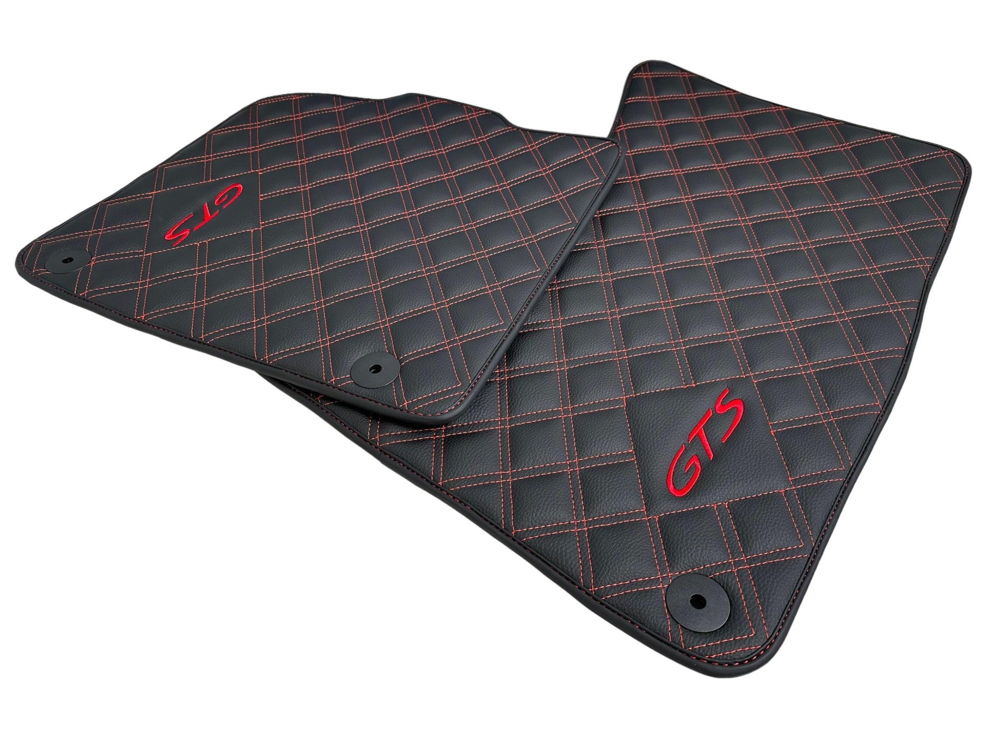 Leather Floor Mats for Porsche Panamera (2009-2016) - AutoWin