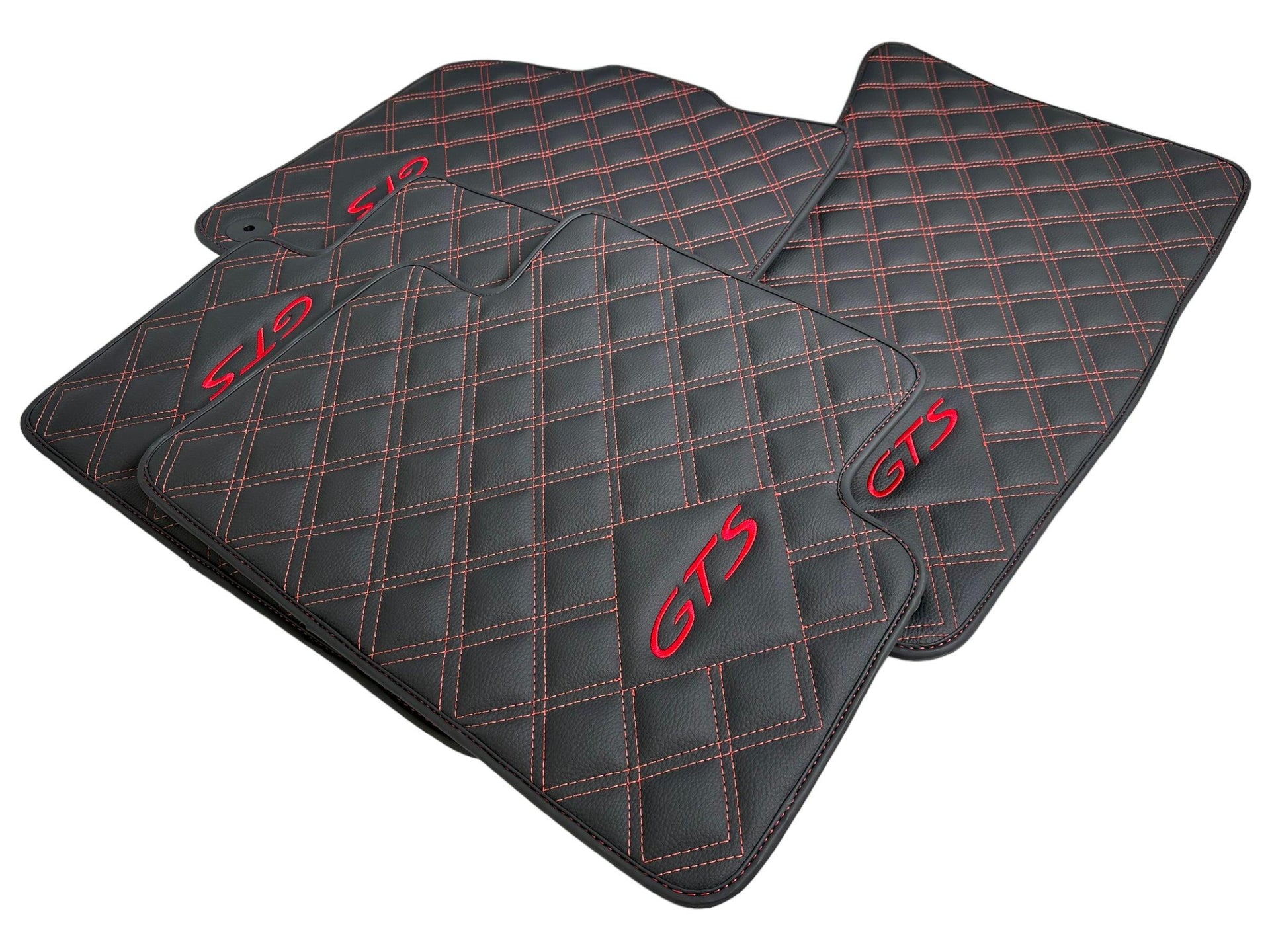 Leather Floor Mats for Porsche Panamera (2009-2016) - AutoWin