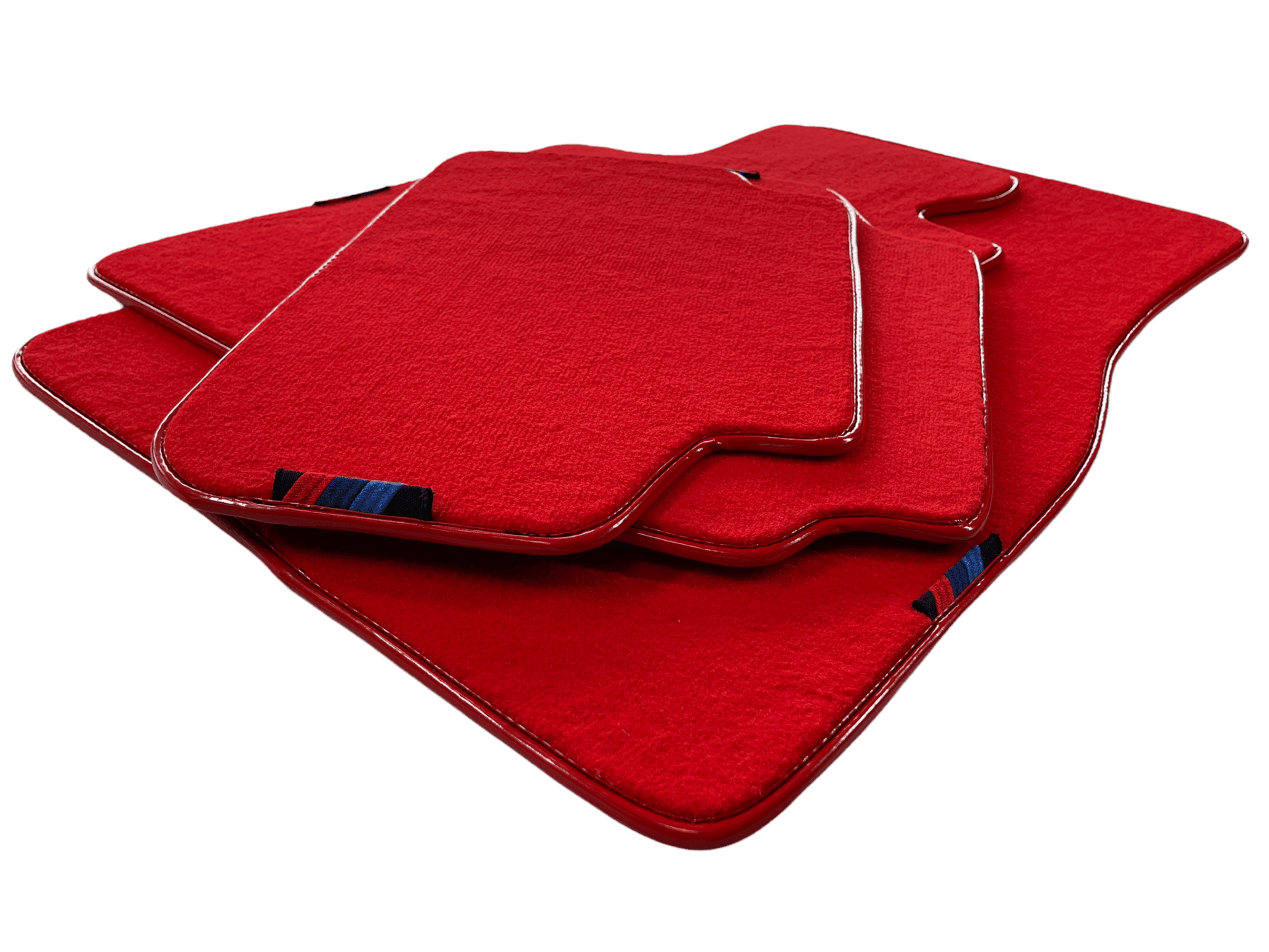 Red Mats For BMW 3 Series F31 5-doors Wagon With M Package AutoWin Brand - AutoWin