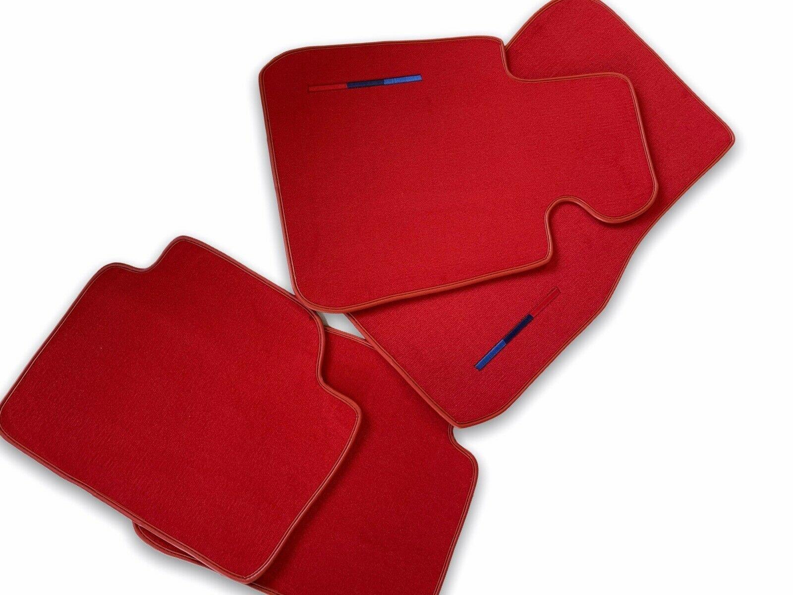 Red Mats For BMW M3 E36 With M Package - AutoWin