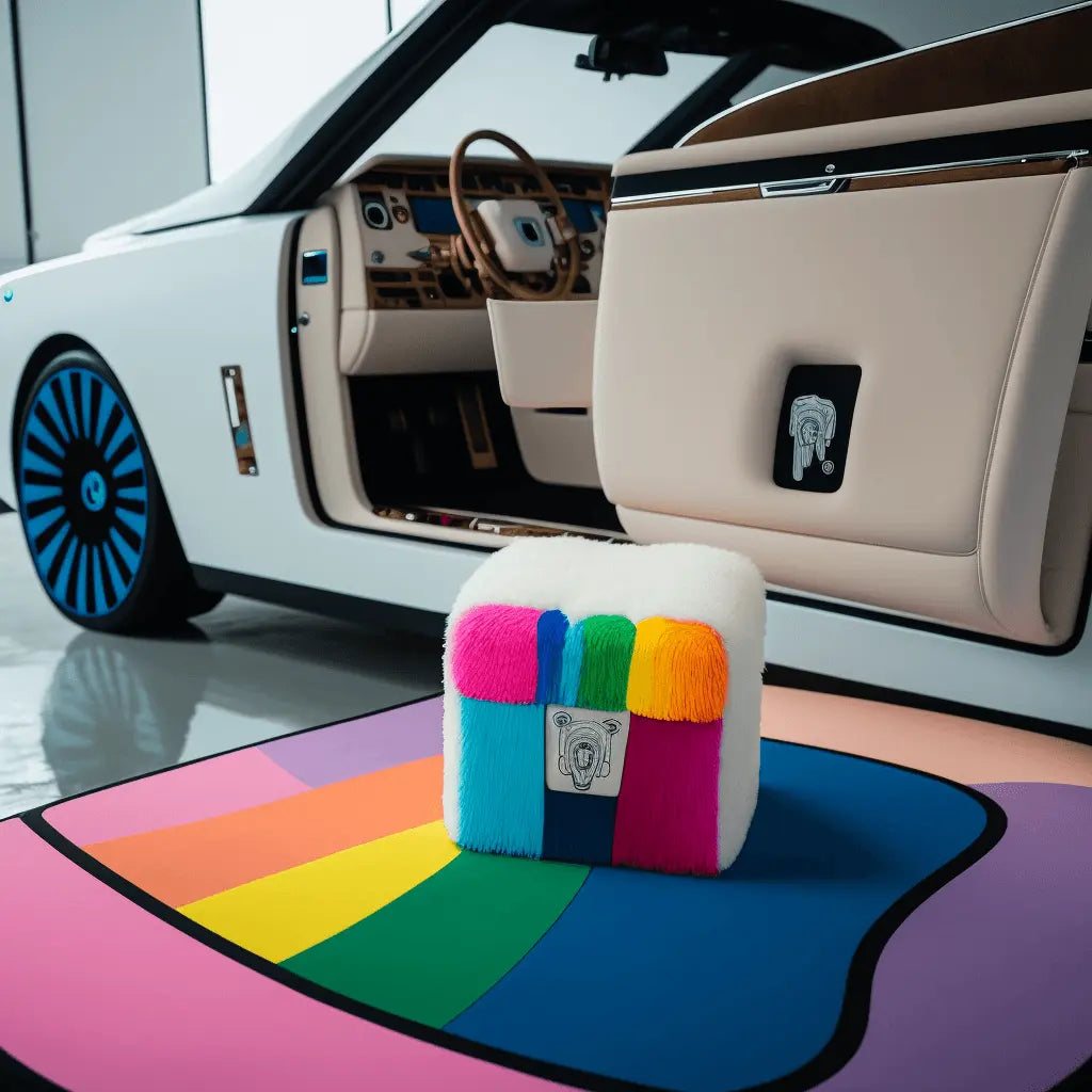 Eleve o Interior do Seu Rolls Royce com os Tapetes de Pelúcia de Ovelha da Autowin