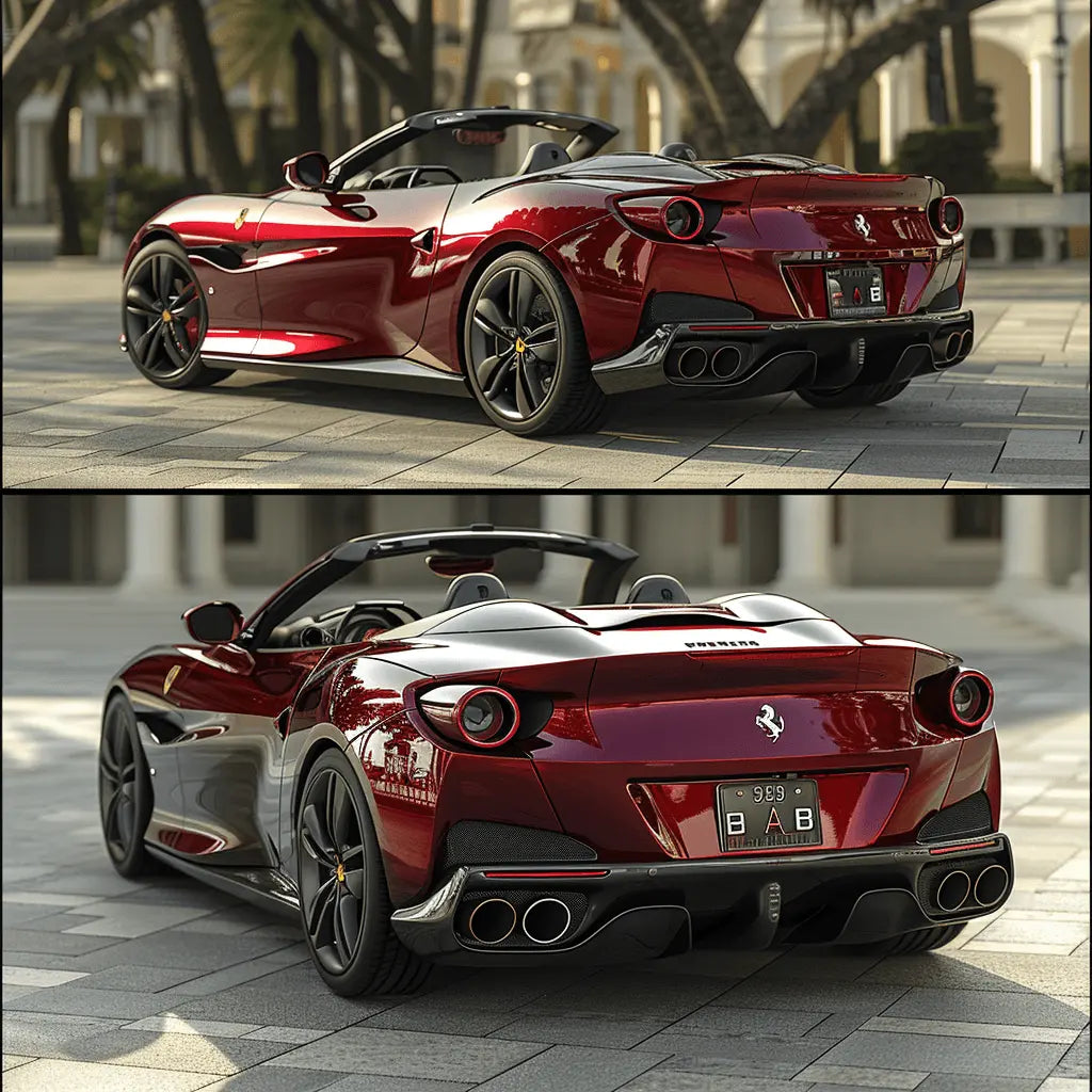 Premium Floor Mats for Ferrari Portofino