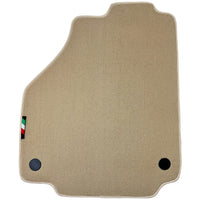 Beige Floor Mats for Ferrari 488 GTB (2016-2022) | Italian Edition - AutoWin