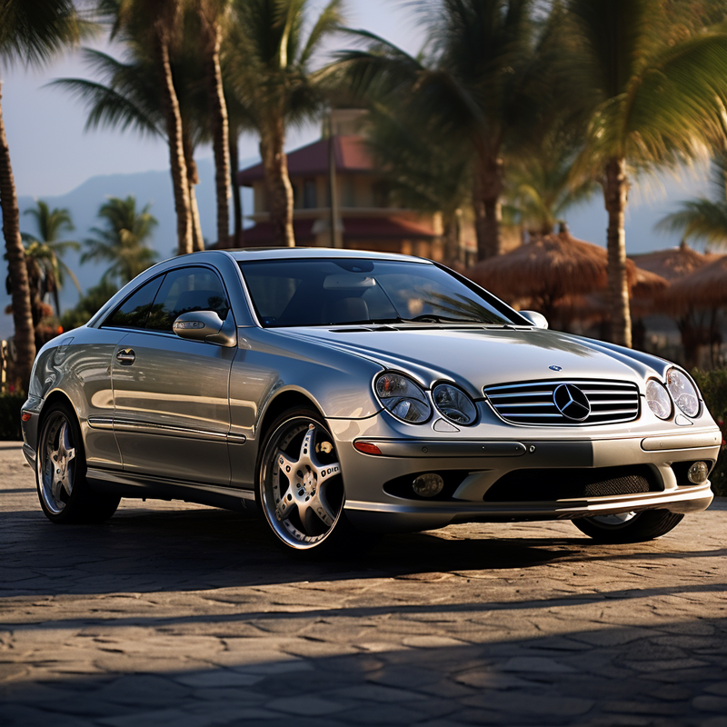 Elevate Your Mercedes-Benz CLK C209 Coupe (2002-2009) with Autowin's Premium Floor Mats