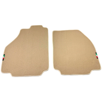 Beige Floor Mats for Ferrari 488 Pista Spider (2019-2021) | Italian Edition