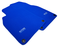 Blue Floor Mats for Porsche 718 Cayman (2017-2023) | Er56 Design - AutoWin