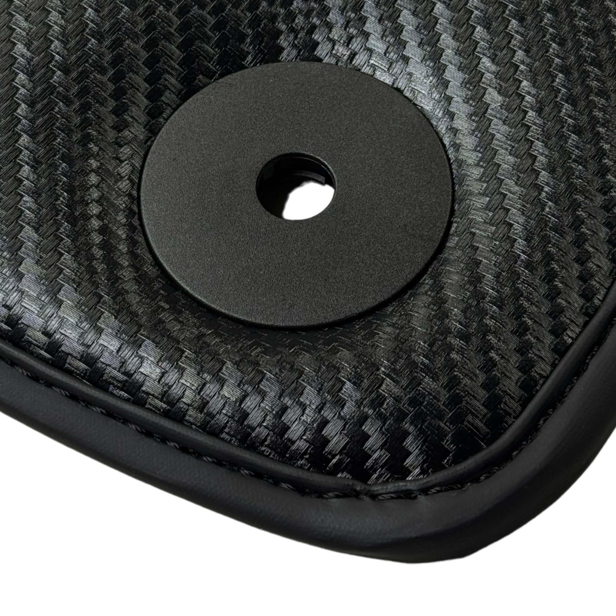 Black Floor Mats for Porsche Classic 911 (1963-1989) with Carbon | ER56 Performance - AutoWin