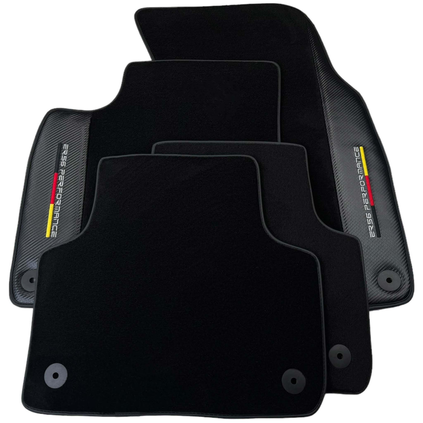 Black Floor Mats for Audi e-tron GT (2021-2024) | ER56 Performance - AutoWin