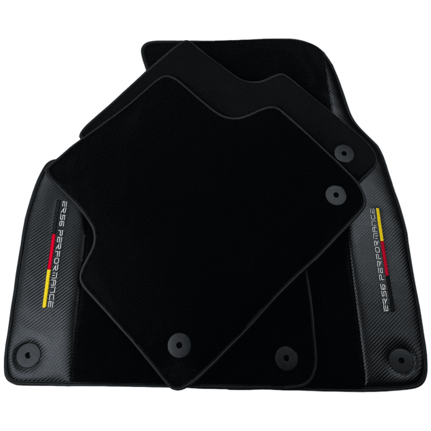 Black Floor Mats for Audi Q2 (2020-2024) | ER56 Performance - AutoWin