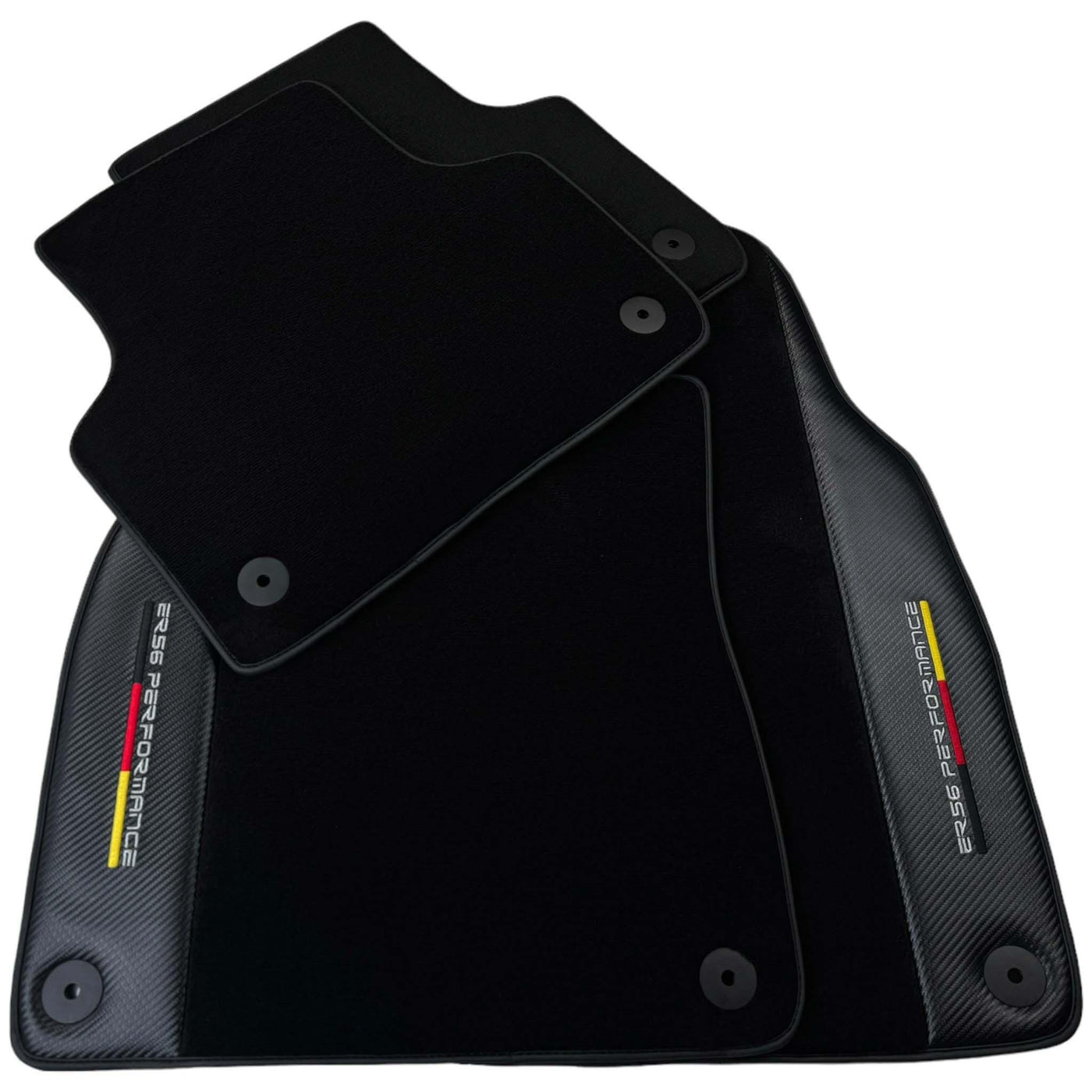 Black Floor Mats for Audi A6 - C6 Allroad Quattro (2006-2008) | ER56 Performance - AutoWin